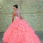 Pink quinceanera dresses with straps