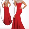 Red fitted prom dresses 2021