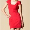 Casual red dresses for women