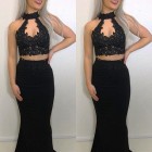 Prom dresses two piece 2019