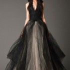 Vera wang black wedding dress
