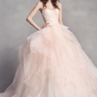 Vera wang pink wedding dress