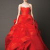 Vera wang red dress