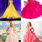 2023 little girl pageant dresses