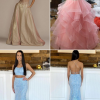 Prom dresses two piece 2023