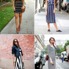 Striped dresses 2023