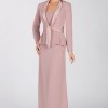 Mother of bride dress with jacket