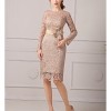 Mother of the bride dresses in champagne