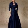 Mother of the bride navy blue dresses