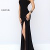 Sherri hill black prom dress