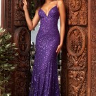 Dark purple prom dresses 2022