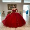 Quinceanera dresses 2022 red