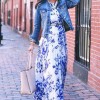 Casual maxi dress outfits