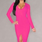 Midi dress pink
