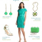 Green dresses for wedding guests