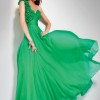 Green party dresses for women
