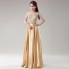 Golden color dress