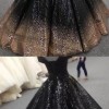 Black and gold ball gown