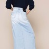 Long jeans skirt