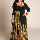 Plus size sundress with sleeves