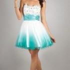 Homecoming dresses teal