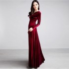 Velvet dresses for women