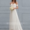 Lace flower wedding dress