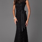 Black long gown dresses