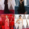 Oscar red carpet dresses 2024