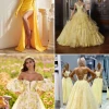 Yellow quinceanera dresses 2024