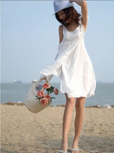 beach-white-dress-70 Beach white dress