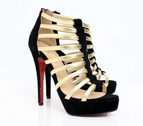 black-and-gold-high-heels-98-12 Black and gold high heels