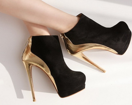 black-and-gold-high-heels-98-16 Black and gold high heels