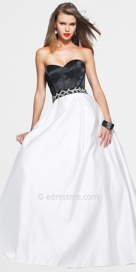 black-and-white-ball-gowns-60-9 Black and white ball gowns