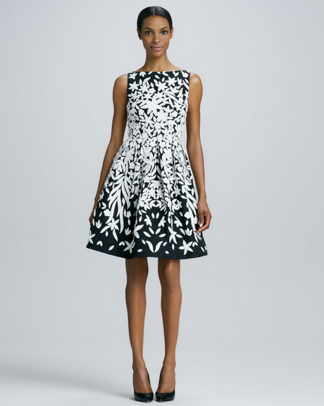 black-and-white-floral-dress-77-9 Black and white floral dress