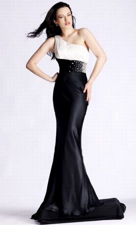 black-and-white-long-dress-91-6 Black and white long dress
