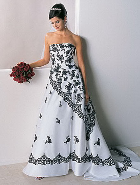 black-and-white-wedding-dress-50-16 Black and white wedding dress