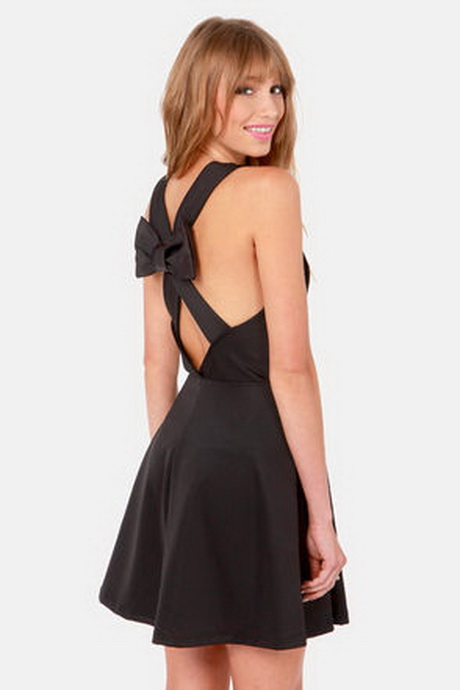 black-dress-with-bow-41-15 Black dress with bow