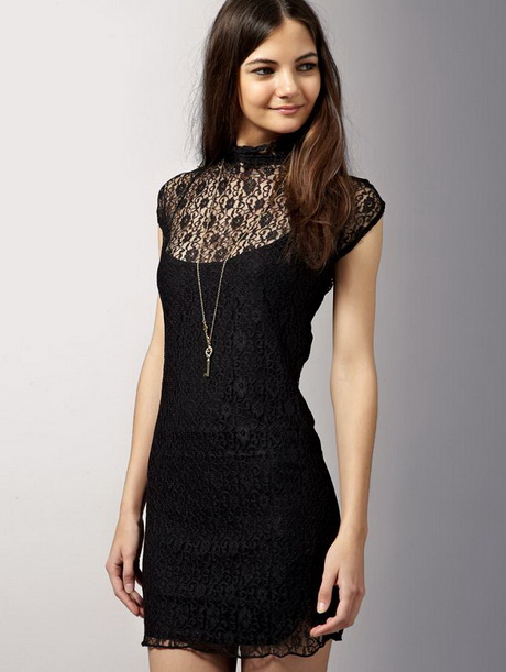 black-lace-party-dress-60-3 Black lace party dress