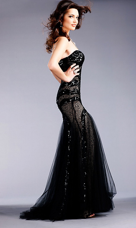 black-lace-prom-dress-42 Black lace prom dress