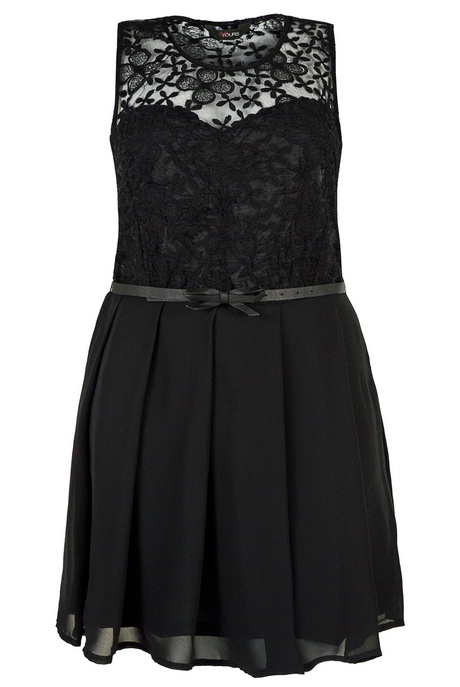 black-lace-top-dress-08-14 Black lace top dress