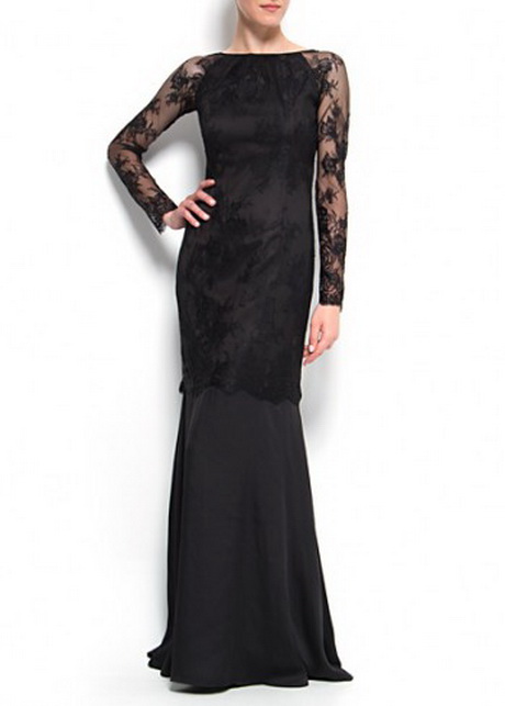black-long-lace-dress-64-14 Black long lace dress