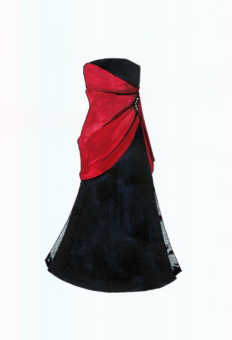 black-red-dress-31-16 Black red dress