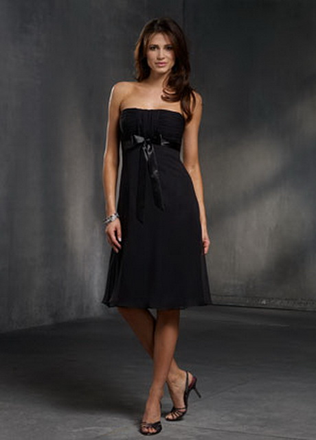 black-tea-length-dress-48-13 Black tea length dress