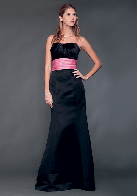 black-and-pink-bridesmaid-dresses-82-10 Black and pink bridesmaid dresses