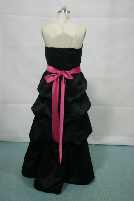 black-and-pink-bridesmaid-dresses-82-16 Black and pink bridesmaid dresses