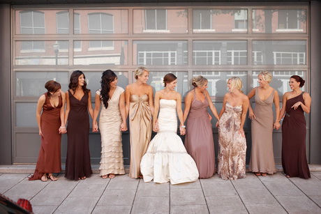 bridesmaid-dresses-different-styles-same-color-45-11 Bridesmaid dresses different styles same color