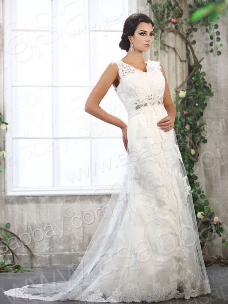 column-wedding-dress-24-20 Column wedding dress