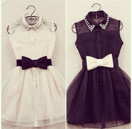 cute-black-and-white-dresses-32-12 Cute black and white dresses