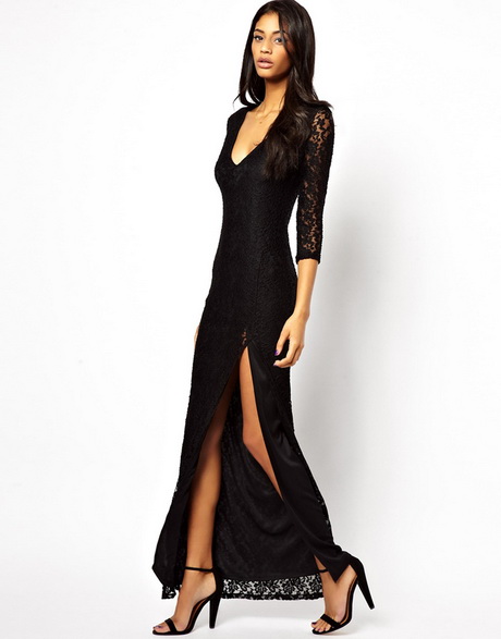 full-length-black-dress-94-18 Full length black dress